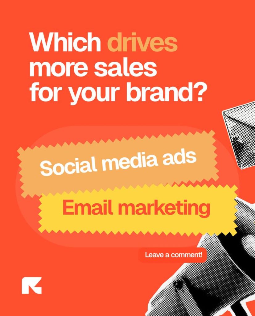 Which drives more sales for your brand?