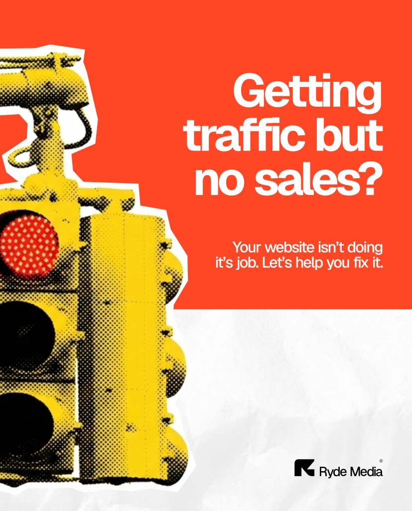 Getting Traffic but no sales