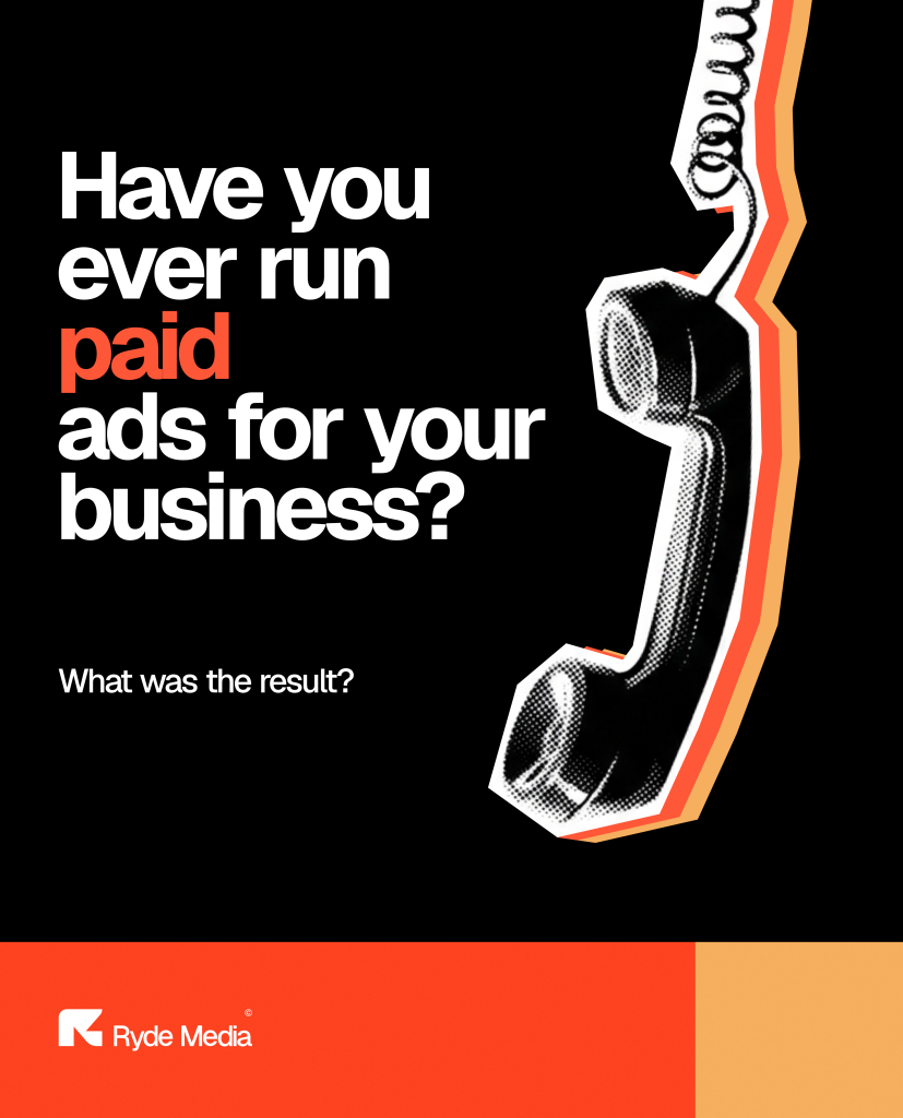 Have you ever run paid ads for your business